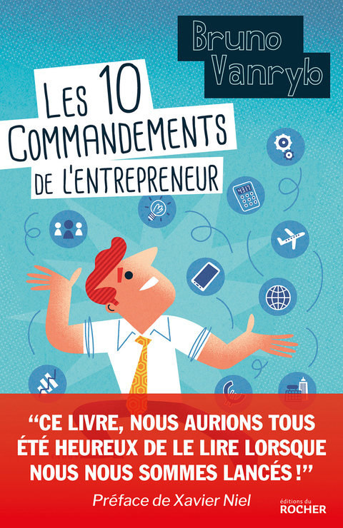 Cover image for book Les 10 commandements de l'entrepreneur