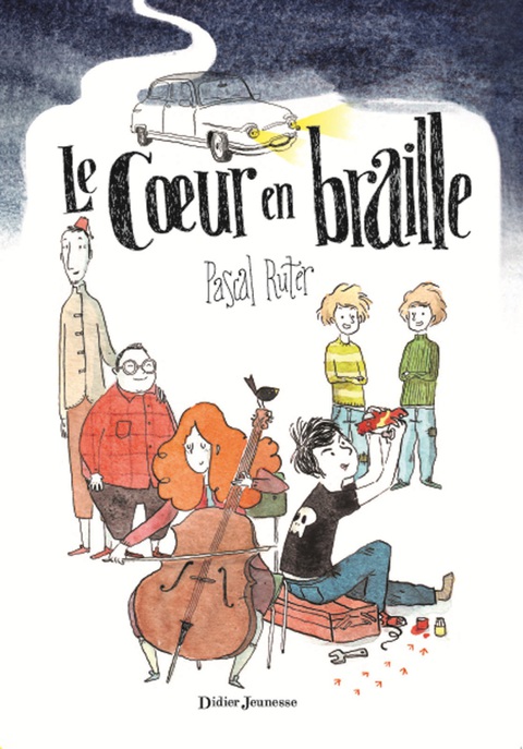 Cover image for book Le coeur en braille