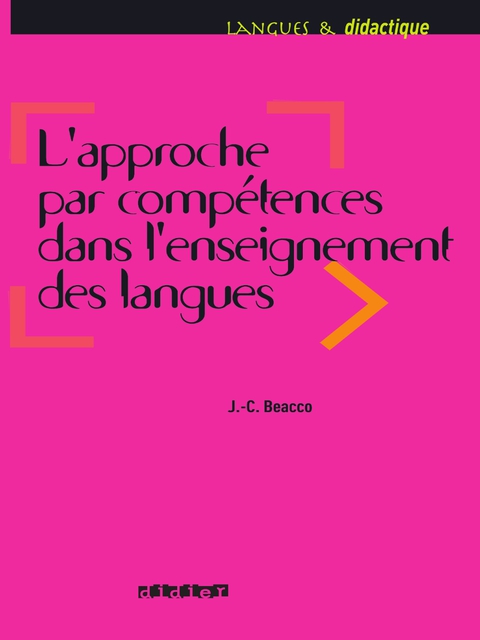 Cover image for book L'approche par compétences dans l'enseignement des langues - Ebook