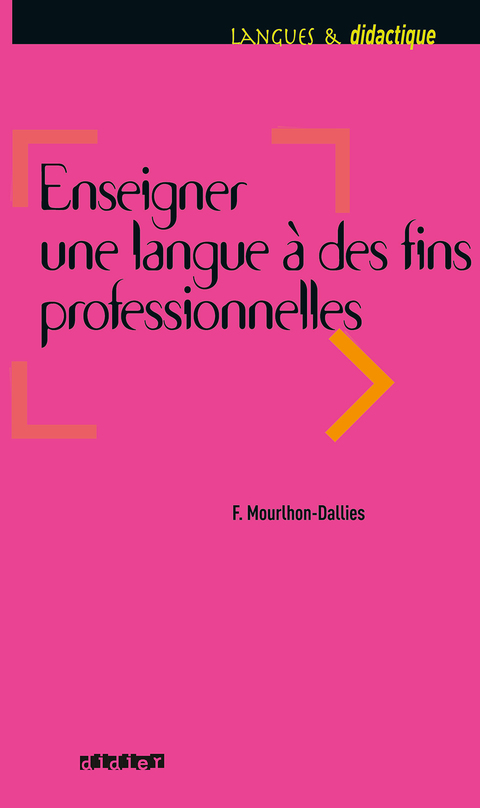 Cover image for book Enseigner une langue à des fins professionnelles - Ebook