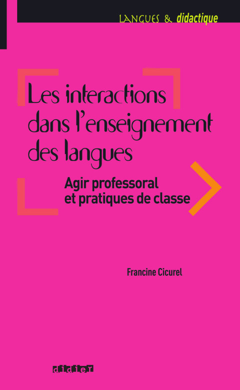 Cover image for book Les intéractions dans l'enseignement des langues - Ebook