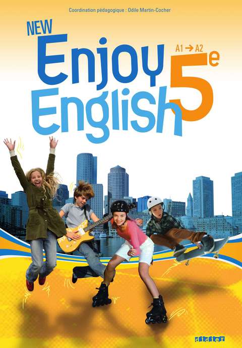Cover image for book New Enjoy English 5e - Manuel numérique élève