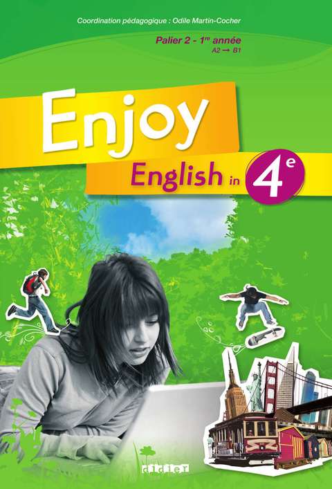 Cover image for book Enjoy English 4e - Manuel numérique élève