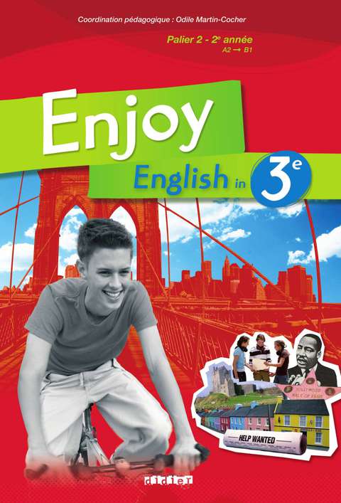 Cover image for book Enjoy English 3e - Manuel numérique élève