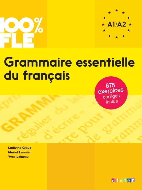 Cover image for book 100% FLE - Grammaire essentielle du français A2