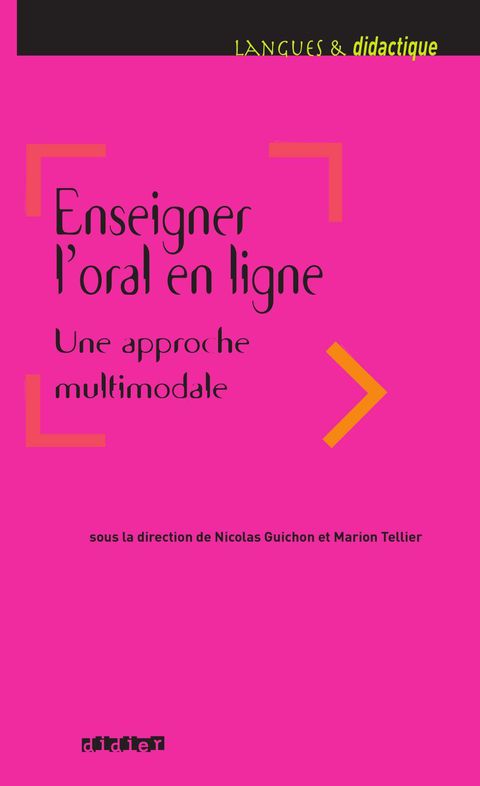 Cover image for book Enseigner l'oral en ligne - Ebook