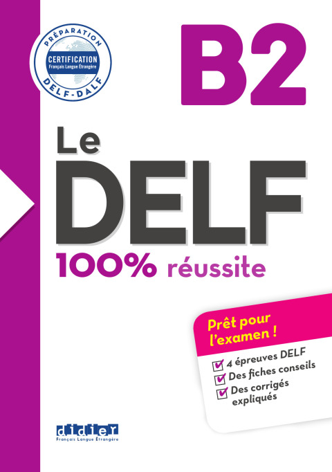 Cover image for book Le DELF B2 100% Réussite - édition 2016-2017 - Ebook