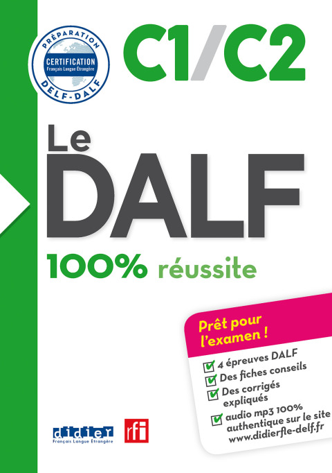 Cover image for book Le DALF C1/C2 100% réussite - édition 2016-2017 - Ebook