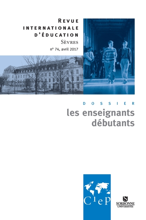 Cover image for book Les enseignants débutants  - Revue internationale d'éducation sèvres 74
