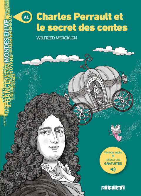 Cover image for book Mondes en VF - Charles Perrault et le secret des contes - Niv. A1 - Ebook