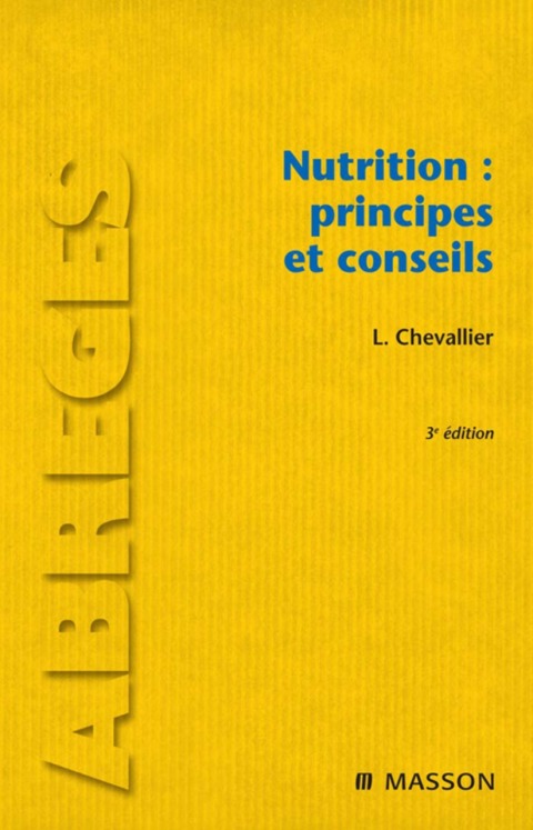 Cover image for book Nutrition : principes et conseils