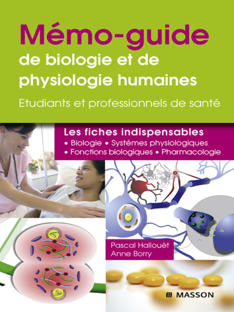 Cover image for book Mémo-guide de biologie et de physiologie humaines - UE 2.1 et 2.2