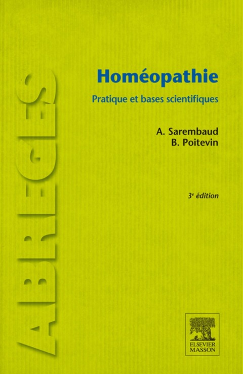 Cover image for book Homéopathie