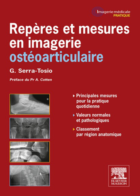Cover image for book Repères et mesures en imagerie ostéo-articulaire