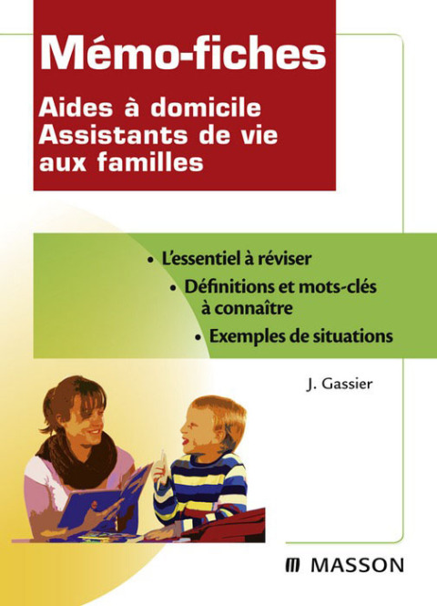 Cover image for book Mémo-fiches Aides à domicile Assistants de vie aux familles