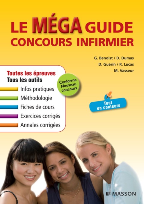 Cover image for book Le Méga Guide Concours infirmier