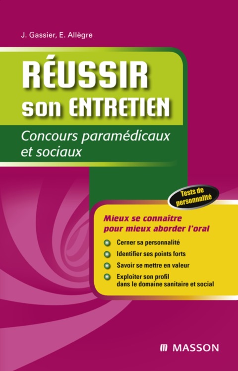Cover image for book Réussir son entretien