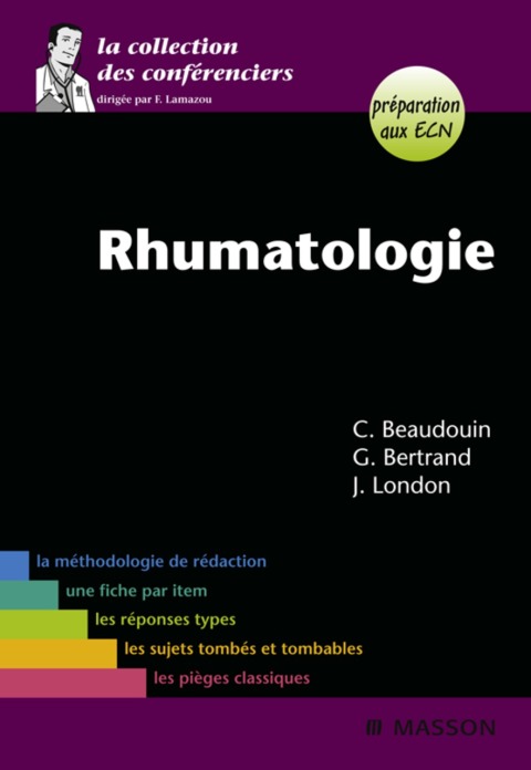 Cover image for book Rhumatologie