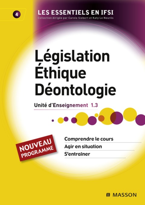 Cover image for book Législation. Éthique. Déontologie