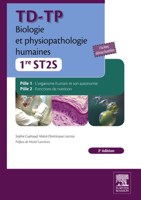 Cover image for book TD-TP Biologie et physiopathologie humaines - 1re ST2S