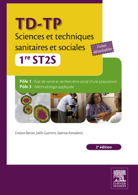 Cover image for book TD-TP Sciences et techniques sanitaires et sociales - 1re ST2S