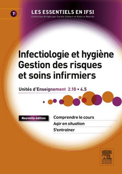 Cover image for book Infectiologie et hygiène - Gestion des risques et soins infirmiers