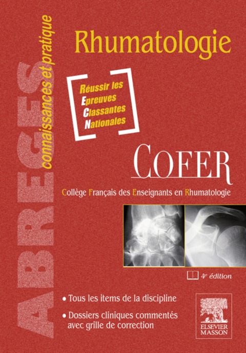 Cover image for book Rhumatologie