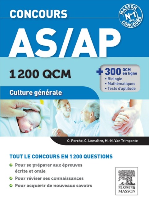 Cover image for book Concours AS/AP 1 200 QCM Culture générale
