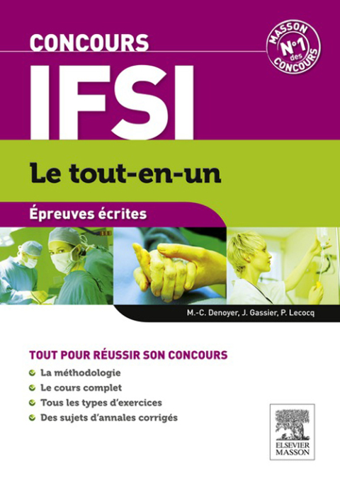 Cover image for book Concours IFSI Épreuves écrites Le tout-en-un