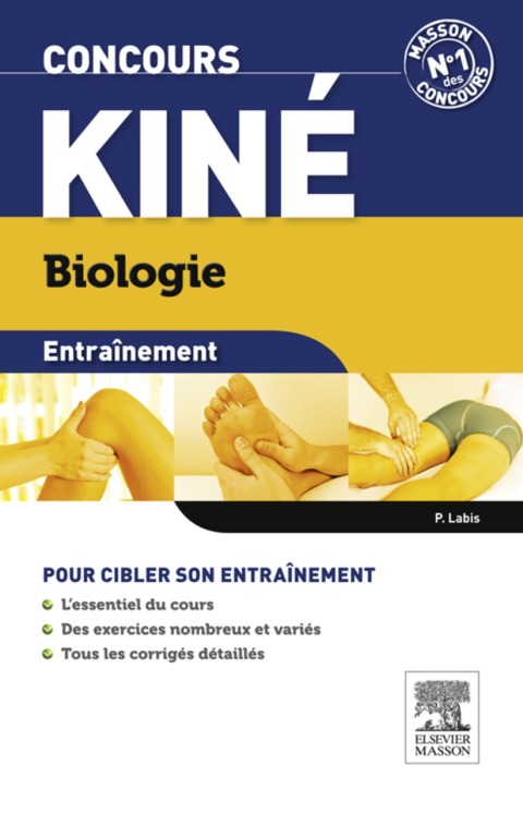 Cover image for book Entraînement Concours kiné Biologie