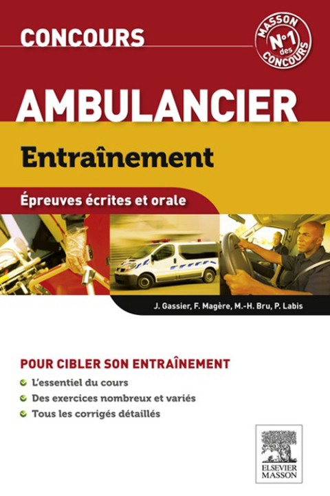 Cover image for book Entraînement Concours ambulancier