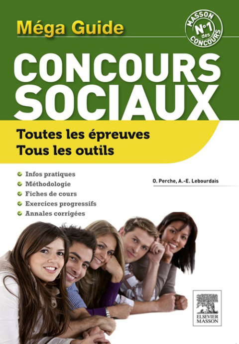 Cover image for book Méga Guide concours sociaux