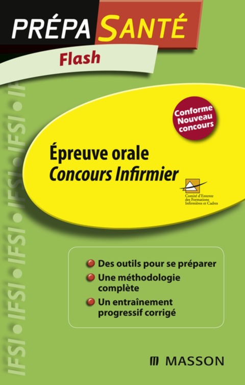 Cover image for book Flash Épreuve orale Concours infirmier