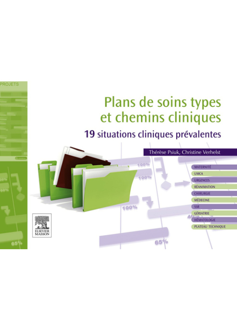 Cover image for book Plans de soins types et chemins cliniques