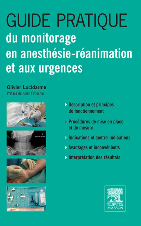 Cover image for book Guide pratique du monitorage en anesthésie-réanimation et aux urgences