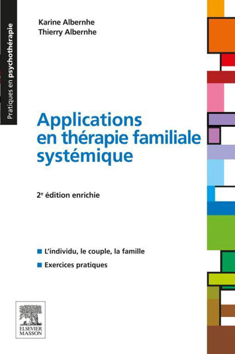 Cover image for book Applications en thérapie familiale systémique