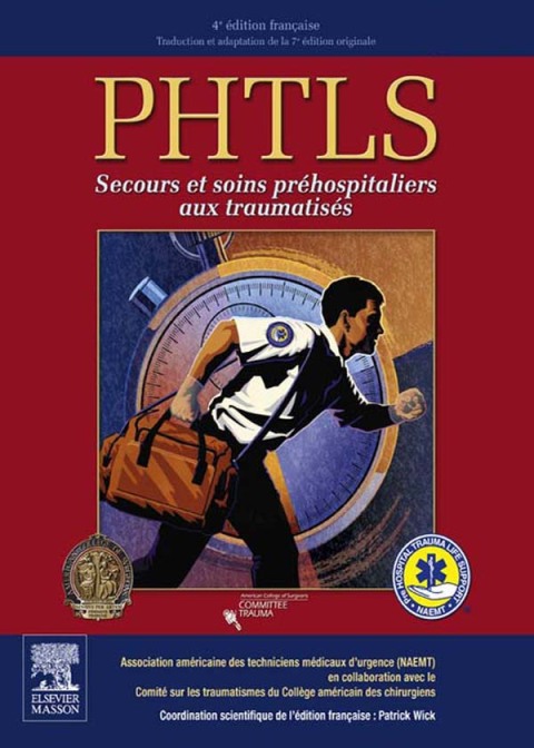 Cover image for book PHTLS - secours et soins préhospitaliers aux traumatisés