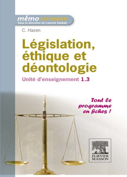 Cover image for book Législation, éthique et déontologie