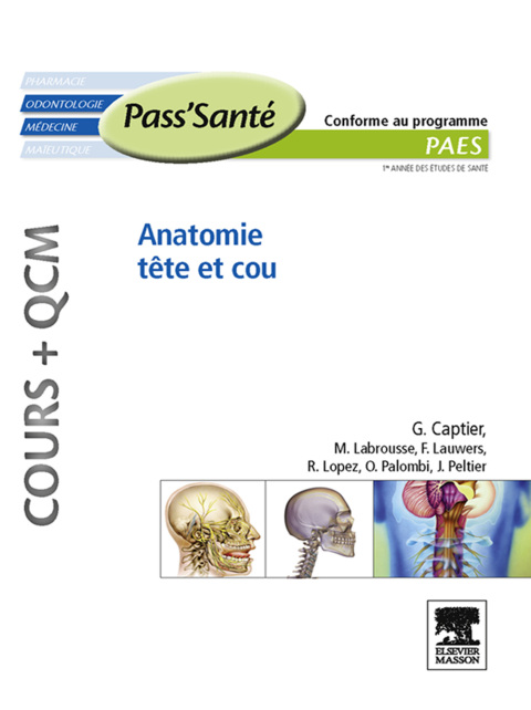 Cover image for book Anatomie tête et cou (Cours + QCM)