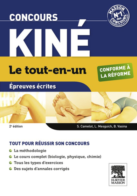 Cover image for book Concours Kiné Le tout-en-un Épreuves écrites
