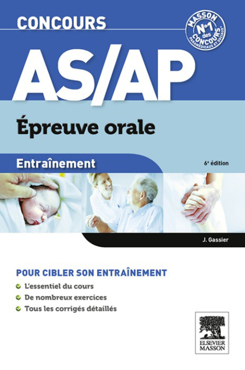 Cover image for book Entraînement Concours AS/AP épreuve orale