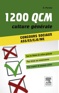 Cover image: 1 200 QCM Culture générale Concours sociaux 9782294719509
