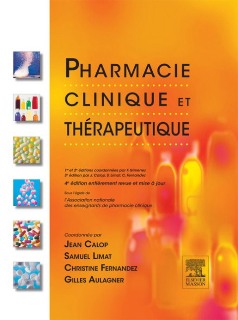 Cover image for book Pharmacie clinique et thérapeutique