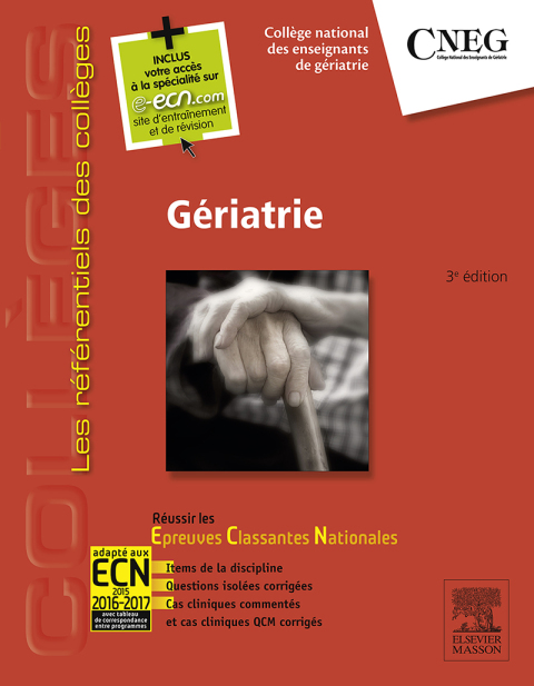 Cover image for book Gériatrie