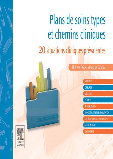 Cover image for book Plans de soins types et chemins cliniques