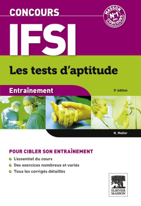 Cover image for book Concours IFSI Entraînement Les tests d'aptitude