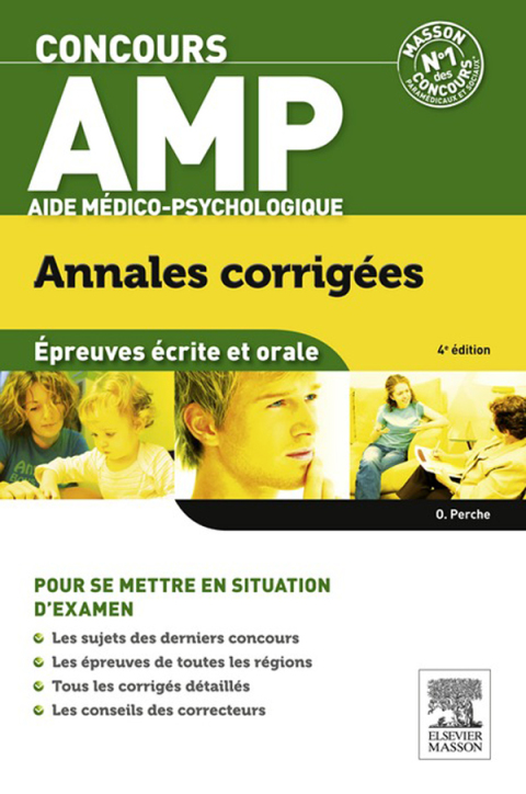 Cover image for book Concours AMP Aide médico-psychologique Annales corrigées