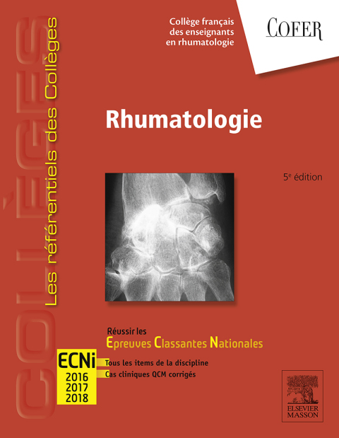 Cover image for book Rhumatologie