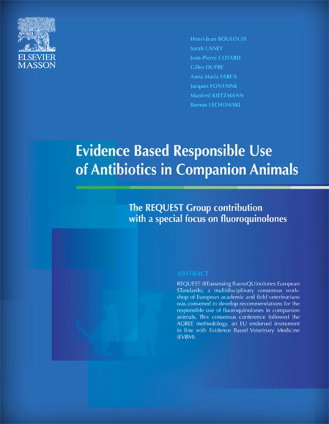 Cover image for book Evidence Based Responsible Use of Antibiotics in Companion Animals