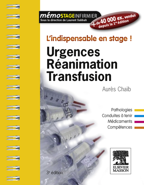 Cover image for book Urgences-Réanimation-Transfusion